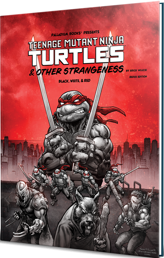 Teenage Mutant Ninja Turtles (TMNT) RPG - & Other Strangeness (Black, White, and Red Edition)