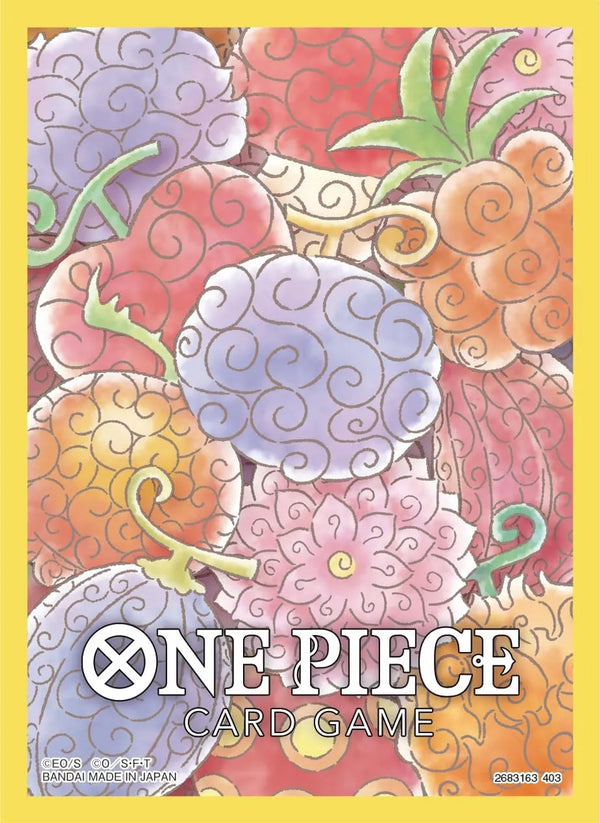 Deck Sleeves - Bandai - One Piece TCG - Official Sleeves 4 - Devil Fruit (70 ct.)