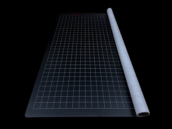 Gaming Mat - Chessex - Double-Sided - Megamat - Black/Grey