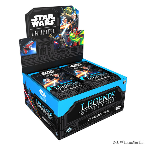Star Wars: Unlimited TCG - Legends of the Force Booster Display Box
