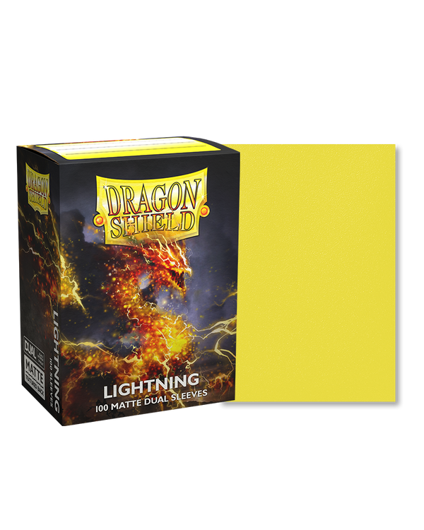 Deck Sleeves - Dragon Shield - Matte Dual - Lightning (100 ct.)