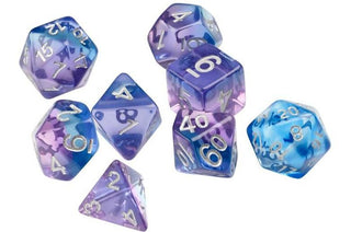 Dice - Sirius - Polyhedral RPG Set (8 ct.) - 16mm - Violet Betta