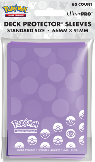 Deck Sleeves - Ultra Pro - Deck Protector - Pokémon - Pyschic Type (65 ct.)