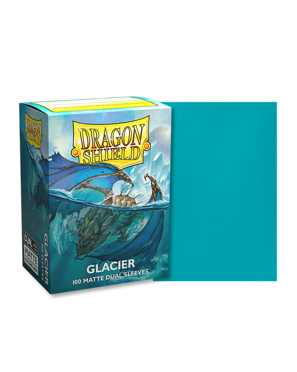 Deck Sleeves - Dragon Shield - Matte Dual - Glacier (100 ct.)