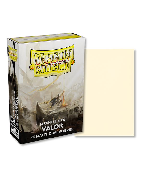 Deck Sleeves (Small) - Dragon Shield - Japanese - Matte Dual - Valor (60 ct.)