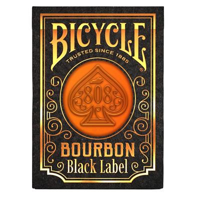 (NOT FOR SALE UNTIL 08/21/2026) Playing Cards - Bicycle - Bourbon Black Label