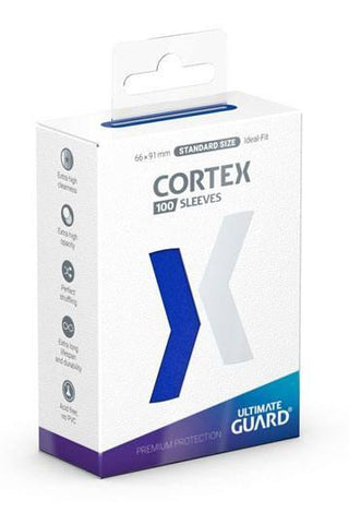 Deck Sleeves - Ultimate Guard - Cortex - Glossy Blue (100 ct.)