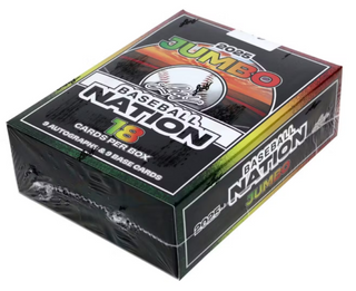 2025 Leaf Baseball Nation JUMBO Hobby Box (Factory Sealed)
