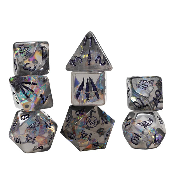 Dice - Sirius - Polyhedral RPG Set (8 ct.) - 16mm - Vox Machina Adventure Dice - Vax'ildan