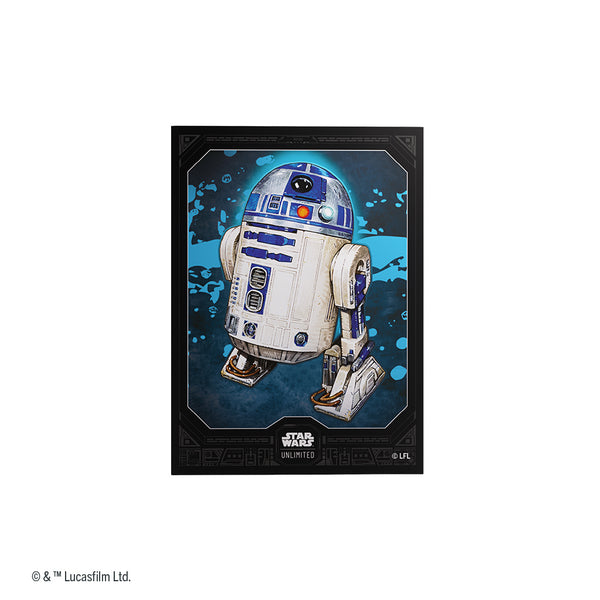 Deck Sleeves - Gamegenic - Star Wars: Unlimited TCG - Premium Art Sleeves - R2-D2