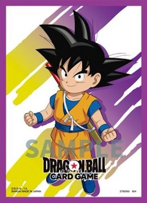 Deck Sleeves - Bandai - Dragon Ball Super Fusion World - Official Sleeves Set 2 (2024) - Son Goku (64 ct.)