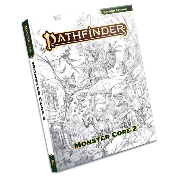 Pathfinder 2E (Second Edition) RPG - Monster Core 2 (Sketch Cover)