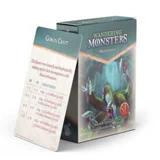 RPG (5E) - Game Master's Toolbox - Wandering Monster Deck - Waterways