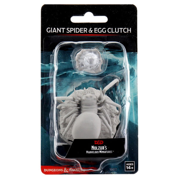 D&D - Nolzur's Marvelous Unpainted Miniatures - Giant Spider & Egg Clutch