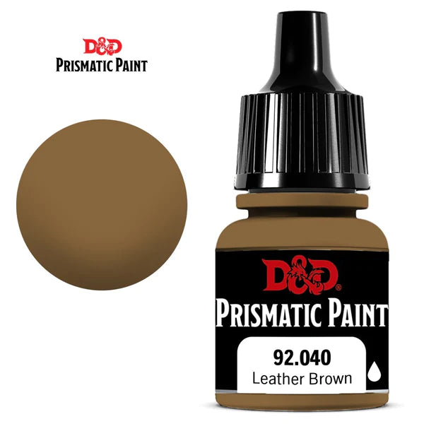 Painting - WizKids - D&D - Prismatic Paint - Color - Leather Brown (8 ml.)