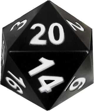 Dice - Kess - Foam Giant D20 - Black