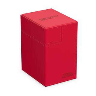 Deck Box - Ultimate Guard - Flip 'n' Tray 133+ - Monocolor Red