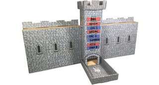 Dice Tower - Role 4 Initiative - Castle Keep with DM Screen Walls