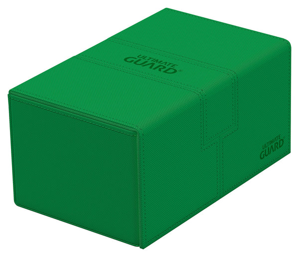Deck Box - Ultimate Guard - Twin Flip 'n' Tray 160+ - Xenoskin - Monocolor Green
