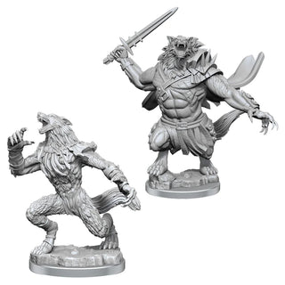 Magic: The Gathering - MTG Unpainted Miniatures - Arlinn Kord & Tovolar