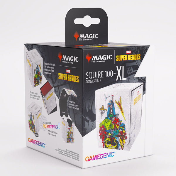 Deck Box - Gamegenic - Squire 100+ XL - MtG - Marvel Super Heroes - Marvel Age