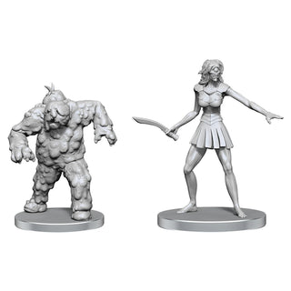 Pathfinder Battles Deep Cuts - Unpainted Miniatures - Mudwretch & Buso