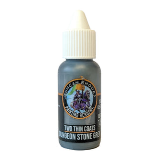 Painting - Two Thin Coats - Dungeon Stone Grey (15 ml.)