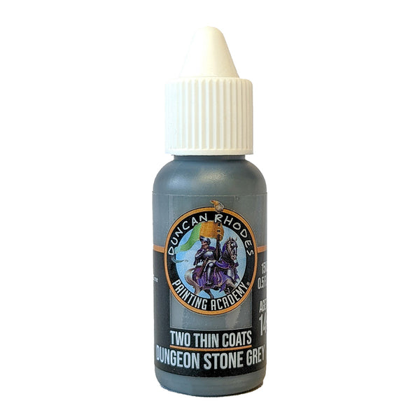 Painting - Two Thin Coats - Dungeon Stone Grey (15 ml.)