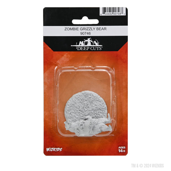 Pathfinder Deep Cuts - Unpainted Miniatures - Zombie Grizzly Bear