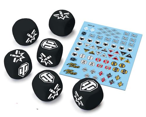 World of Tanks - Tank Ace Dice & Decal Pack