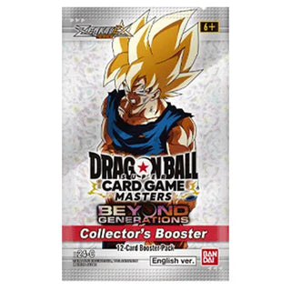 Dragon Ball Super Card Game Masters - Zenkai Series 07 - Beyond Generations Collector's Booster Pack (B24)