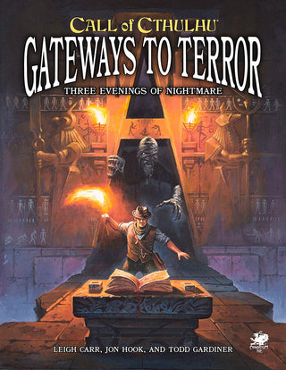 Call of Cthulhu RPG - Gateways to Terror Scenario Book