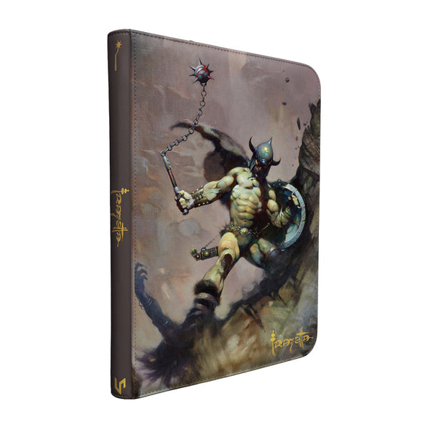 Ultra Pro - 9-Pocket Album - PRO-Binder - Frank Frazetta - Warrior with Ball and Chain