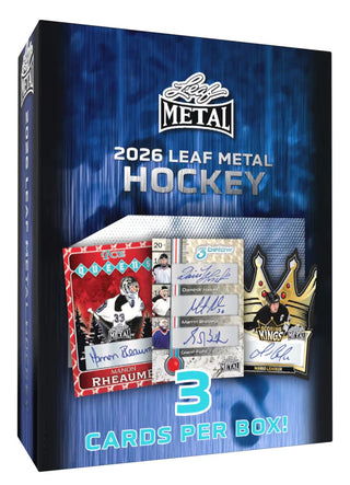 2026 Leaf Metal Hockey Hobby Box