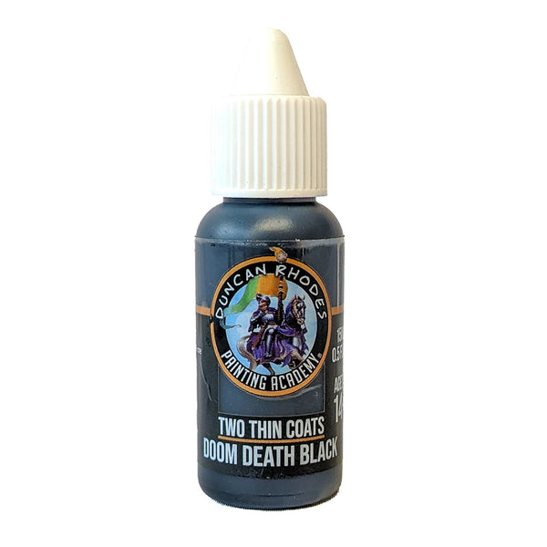 Painting - Two Thin Coats - Doom Death Black (15 ml.)