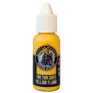 Painting - Two Thin Coats - Yellow Flame (15 ml.)
