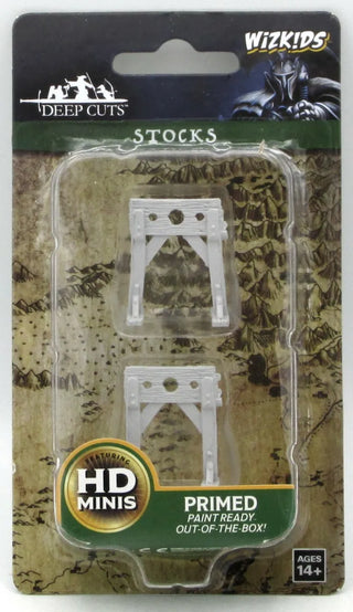 WizKids Deep Cuts Unpainted Miniatures - Stocks