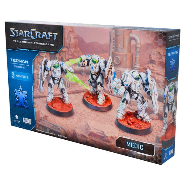 (NOT FOR SALE UNTIL 08/07/2026) StarCraft Tabletop Miniatures Game - Terran Medic Expansion Set
