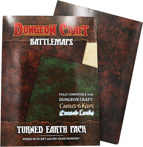 Gaming Mat - Dungeon Craft - Double-Sided - BattleMap - Ocean