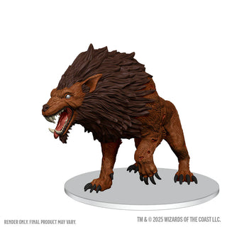 D&D - Icons of the Realms - Prepainted Miniature - Dire Worg