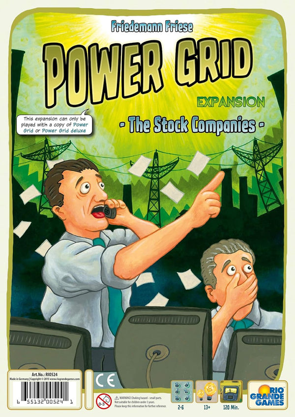 Power Grid - The Stock Companies Expansion
