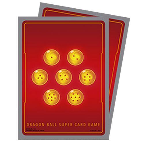 Deck Sleeves - Bandai - Dragon Ball Super Fusion World - Official Sleeves Set 2 (2024) - Standard Red (64 ct.)