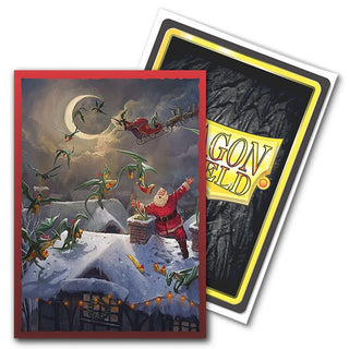 Deck Sleeves - Dragon Shield - Art - Brushed - Christmas Dragon 2023 (100 ct.)