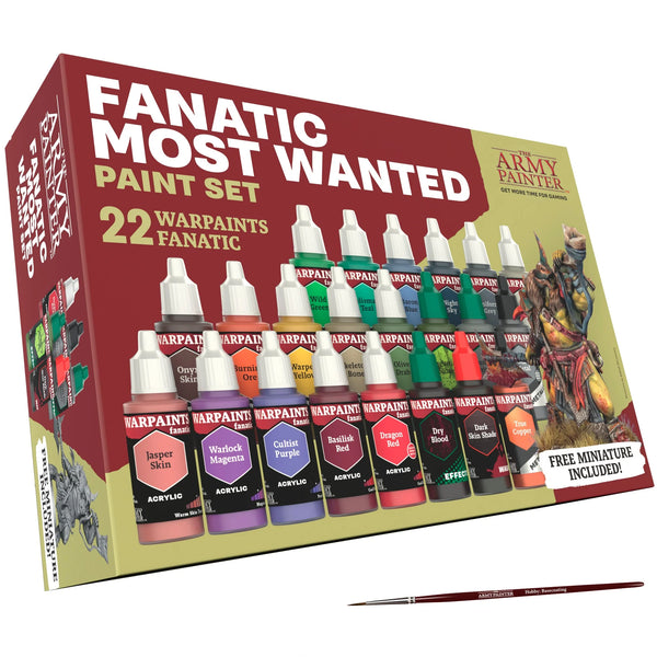 Painting - The Army Painter - Warpaints Fanatic - Most Wanted Paint Set