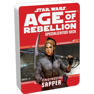 Star Wars RPG - Age of Rebellion - Specialization Deck -  Sapper