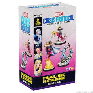 Marvel Crisis Protocol - Avalanche, Exodus & Lady Mastermind Character Pack