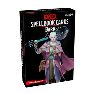 D&D RPG - Reference Cards - Spellbook Cards - Bard Deck (128 cards)