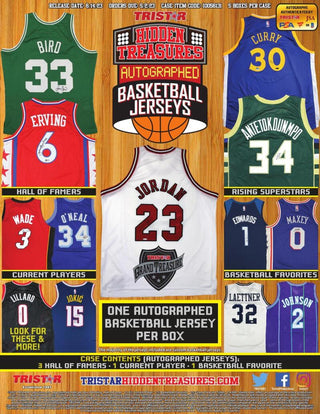 2023 Tristar Hidden Treasures Autographed Basketball Jersey Hobby Box