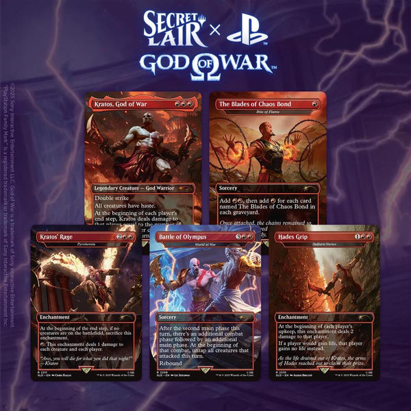 Magic: The Gathering - Secret Lair x God of War: Greek (Non-Foil)