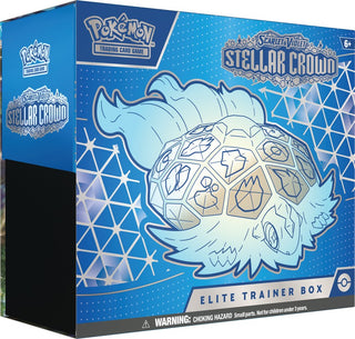 Pokémon TCG - Scarlet & Violet Set 7 - Stellar Crown (SV07) - Elite Trainer Box